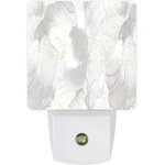 Lampe a economie d'�nergie en pierre de marbre gris blanc abstrait, pour cuisine, chambre a coucher, ...