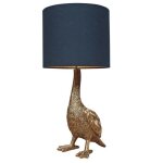 Lampe a poser howard patine dor�e 65x31cm