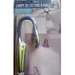 Lampe de lecture a pince