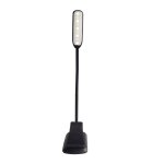 Lampe de lecture rechargeable, liseuse lampe clip 9 led, gradation progressive & 3 modes de couleur (noir) ...