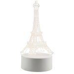 Lampe led 3d - tour eiffel