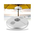 Lampe led pour parasol avec enceinte sans fil parasound
