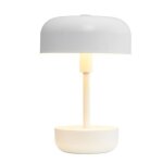 Lampe a poser led rechargeable blanche