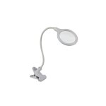 Lampe - loupe led avec pince - 5 dioptres - 6 w - 30 leds - blanc velleman vtllamp10n Lampe - loupe led avec pince - 5 dioptres - 6 w - 30 leds - blanc velleman vtllamp10n