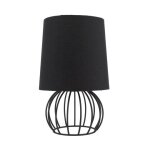 Lampe a poser lupe noir
