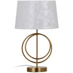 Lampe en m�tal dor�