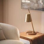 Lampe a poser m�tal bardney dor�