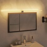 Lampe de miroir a led 7, 5 w blanc chaud 80 cm 3000 k vidaxl vidaxl