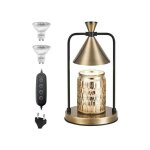 Lampe � parfum �lectrique avec minuterie chauffe - bougies dor�