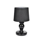 Lampe pied chandelier noir