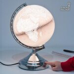 Lampe plan�te terre globe terrestre planisphere lumineux