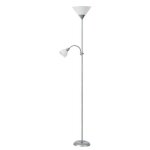 Lampes rabalux action ¿ lampadaires et lampadaires ¿ couleur: chrome satin� ¿ blanc ¿ mati�re: m�tal ...