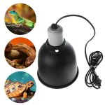 Lampe reptile 300w uva / uvb pour animaux de compagnie, abat - jour thermique pour tortues se pr�lassent, ...