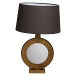 Lampe ronde dor�e lorentz 38x29cm
