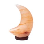 Lampe de sel en forme de lune