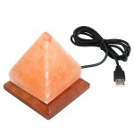 Lampe en sel de l'himalaya - changement de couleur