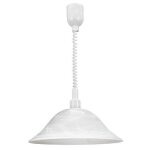Lampe suspendue alessandra blanc