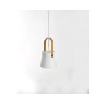 Lampe suspendue plafond industrielle moderne m�tal e27 220 v abat - jour 16, 5x13, 5 cm gris design minimalist ...