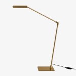 Lampe de table led en fer valtyn or
