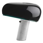 Lampe de table snoopy métal verre pierre blanc noir / base marbre - flos Lampe de table snoopy métal verre pierre blanc noir / base marbre - flos