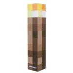 Lampe torche led 4 couleurs - roba - minecraft � veilleuse rechargeable usb + support mural