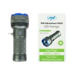 Lampe torche - pni - adventure f820 - 200 w - 20 000 lm - ipx7 - power bank