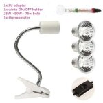 Lampes uva et uvb a température réglable, lampe chauffante pour animaux de compagnie, tortue et reptile, ... Lampes uva et uvb a température réglable, lampe chauffante pour animaux de compagnie, tortue et reptile, ...