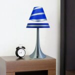 Lampe en l�vitation althuria hypnotic bleue - grand format