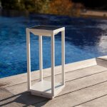 Lanterne solaire chic hydra blanc a3085nium h34cm Lanterne solaire chic hydra blanc a3085nium h34cm