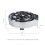 Lave - gobelet automatique, tuyau, robinet d'évier, tasse en verre, barre de rinçage, pichet a café, ... Lave - gobelet automatique, tuyau, robinet d'évier, tasse en verre, barre de rinçage, pichet a café, ...