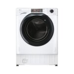 Lave - linge haier encastrable series 4 - haier hw90b416fwb - classe a - encastrable - chargement frontal ...