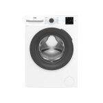 Lave - linge hublot beko bmedwft38411 - 8 kg - induction - l60cm - 1400 trs / min - classe a - blanc ...