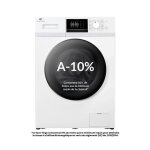 Lave - linge hublot - continental edison - cell8140iw1 - 8kg - moteur induction - 60 cm - 1400 trs / ...