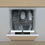 Lave - vaisselle candy bianca cdih 2t1047 - encastrable - 44. 8x55. 5x81. 6 cm (lxpxh) - argent