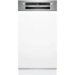 Lave - vaisselle encastrable avec bandeau, 45 cm, metallic bosch spi2hks42e