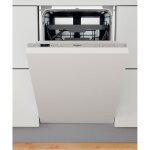 Lave - vaisselle tout intgrable 45 cm 47 db, 9 l, classe e, 10 couverts, 6 programmes whirlpool - wsic3m27c ...