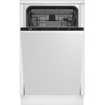 Lave - vaisselle intgrable 45 cm beko bdis161e0q