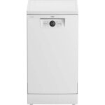 Lave - vaisselle pose libre beko bdfs26041wq - 10 couverts - induction - 45 cm - 45 dba - blanc