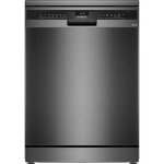 Lave - vaisselle siemens iq300 sn23ec03me 14 couverts pose - libre 60 cm blacksteel