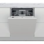 Lave - vaisselle whirlpool powerclean wkcio 3t133 pfe - encastrable - niche - 60x56x82 cm (lxpxh) - argent ...