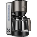 Lbgwp60 - bxco1000e - cafetire filtre 1000 w, 12 tasses, programmable, verseuse en verre, rservoir ...