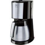 Lbgwp60 - cafetire a filtre enjoy top therm noir / acier bross, avec verseuse isotherme en acier inoxydable ...