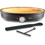 Lbgwp60 - crpire dolcevita 1000w, plaque antiadhsive de 30cm, contrle de temprature rglable, voyant ...