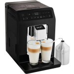 Lbgwp60 - machine a caf a grain avec pot a lait inox, 2 tasses simultane, ecran oled, 15 boissons prenregis ...