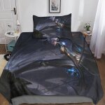 League of legends pices ensemble housse de couette literie couette housse de couette, ultra doux microfibre ...