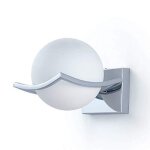 Led applique, lampe murale de boule en verre, spots muraux int�rieur - eclairage mural moderne pour escalier ...
