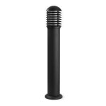 Leds - c4 balizas - grande borne d'ext�rieur a 1 ampoule gris urbain clair ip44, e27