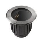 Leds - c4 gea washer - lampadaire encastrable ext�rieur a led acier inoxydable aisi 316 ip67