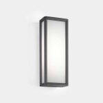 Leds c4 skat lanterne murale ext�rieure led box gris urbain, blanc ip65 21. 8w 2700k