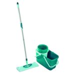 Leifheit 52015 balai � franges et balai - �ponge m�tal, plastique vert